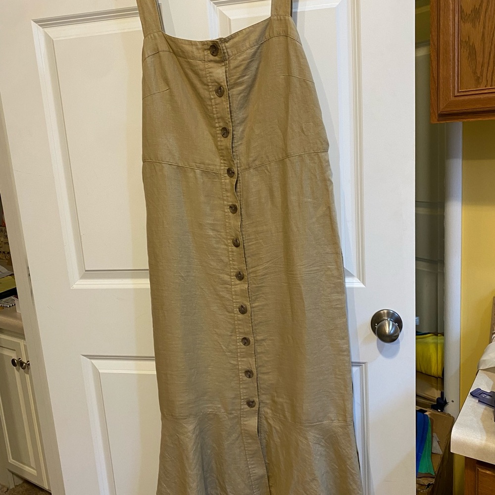Sundress with slightly flared hemline